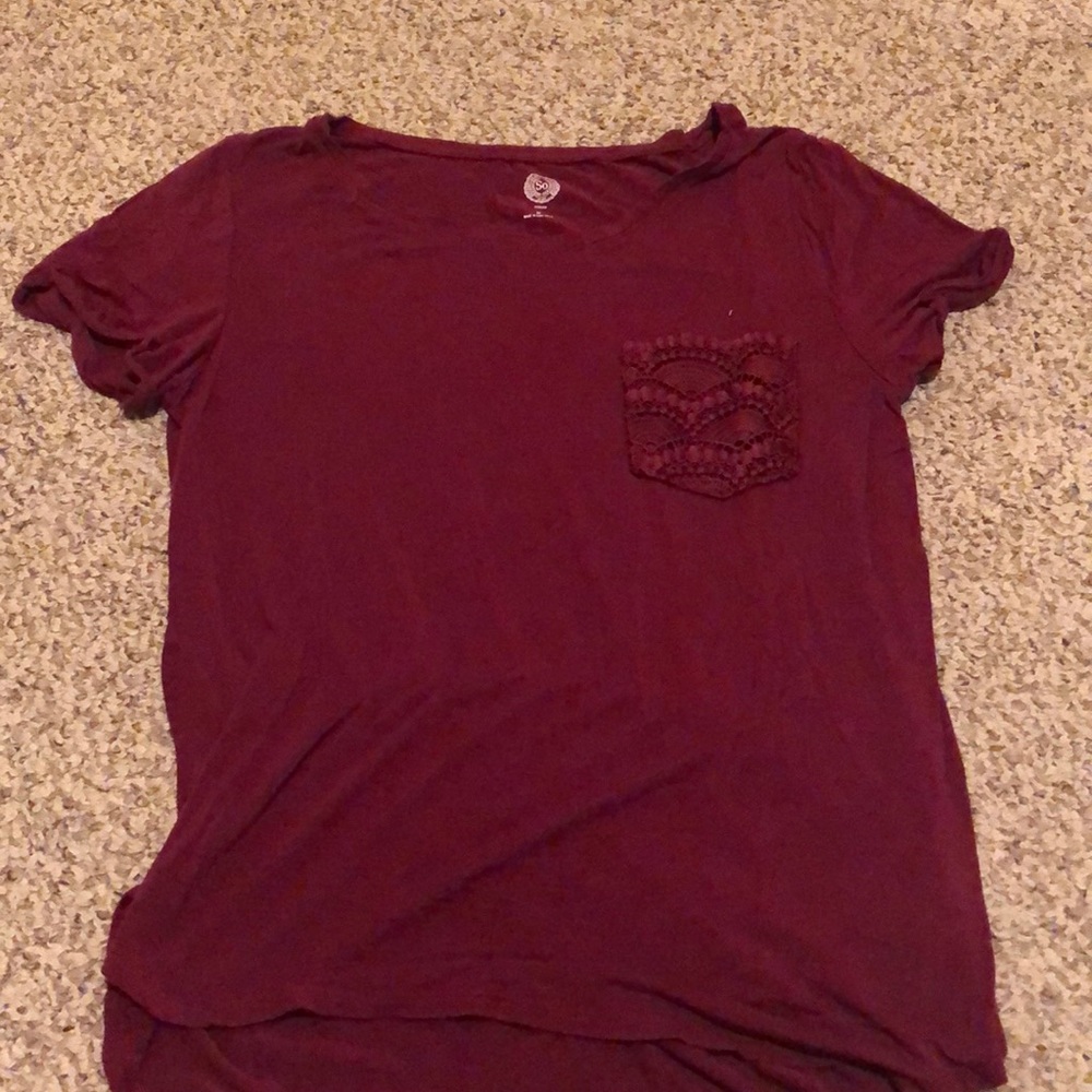 So short sleeve tee